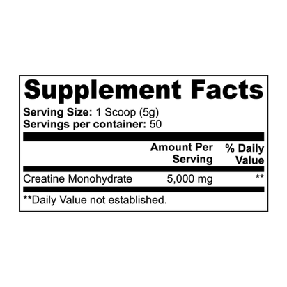 Micronized Creatine Monohydrate Powder